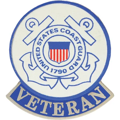 USCG LOGO VETERAN PIN USCG LOGO VETERAN PIN (P12560) - Eagle Emblems