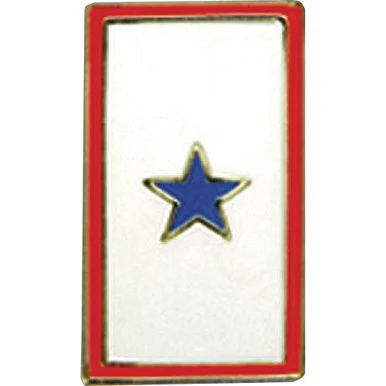 ONE FAMILY MEMBER IN SERVICE LAPEL PIN (P14240) - Eagle Emblems