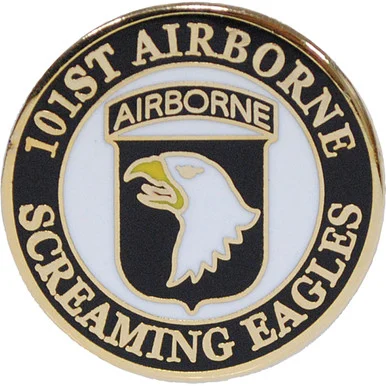 Screaming Eagles 101st Airborne Lapel Pin Eagle Emblems (P12768)