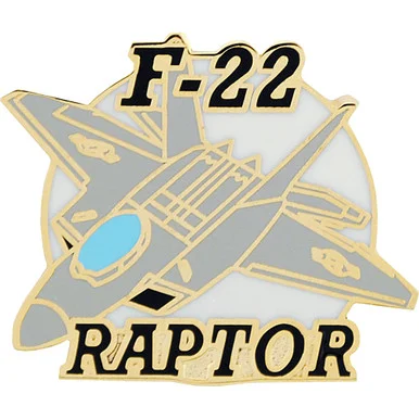 F-22 Lapel Pin Eagle Emblems (P62504)