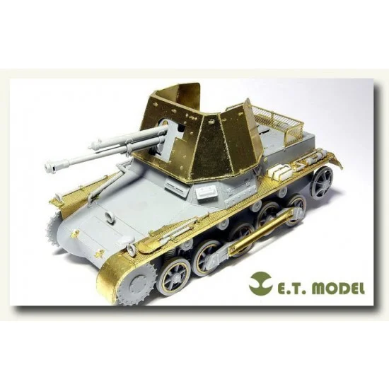 ET Model E35-013 Detail Set 1/35 WWII German Panzerjager I 4.7cm Pak(t) for Dragon kit #6230