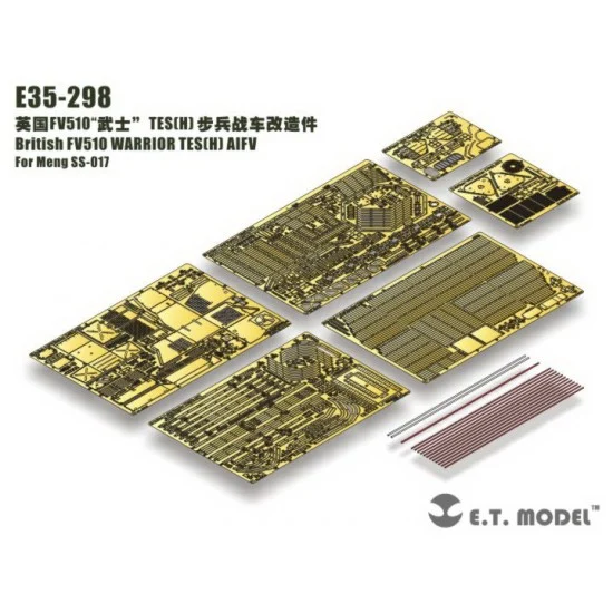 ET Model E35-298 1/35 British FV510 WARRIOR TES(H) AIFV for Meng SS-017