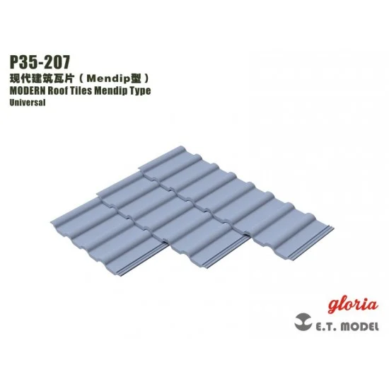 ET Model P35-207 1/35 Modern Roof Tiles Mendip Type