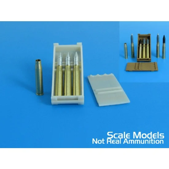 Eureka XXL A-3501 1/35 WWII German 75mm PzgrPatr 39 Anti-tank APCBC Ammo set for KwK 40/StuK 40 L/43 & L/48