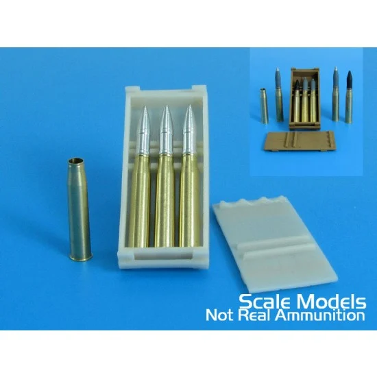 Eureka XXL A-3503 1/35 WWII German 75mm SprgrPatr 34 Standard HE Ammo set for KwK 40/StuK 40 L/43 & L/48