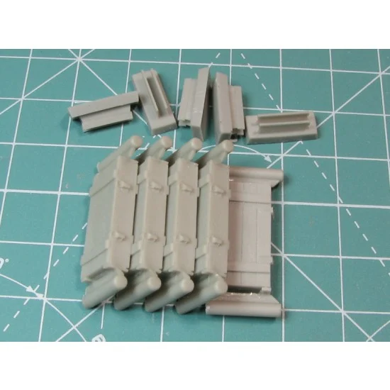Eureka XXL E-003 1/35 Wooden Ammo Boxes for 7.5 cm KwK.40/StuK.40 L/43 & L/48 Vol.2