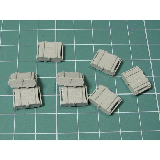 Eureka XXL E-035 1/35 Modern Russian Ammo Crates Type I for AK-47 Kalashnikov 7.62mm Ammo