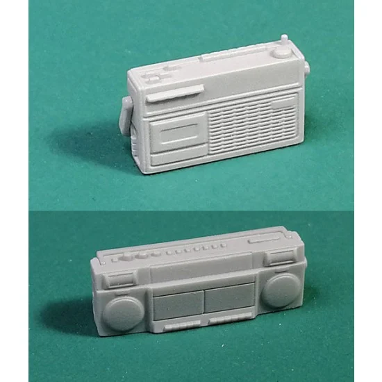 Eureka XXL E-057 1/35 Portable Radio Casette Player (2pcs)