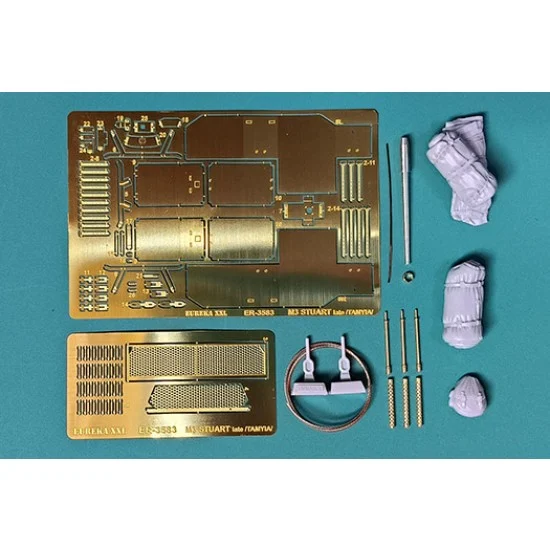 Eureka XXL ER-3583 1/35 M3 Stuart Late Upgrade Set for Tamiya kit