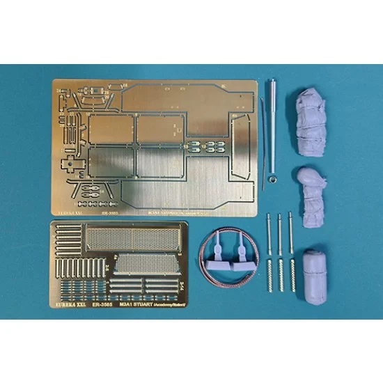 Eureka XXL ER-3585 1/35 M3A1 Stuart Upgrade Set for Academy/Italeri kit