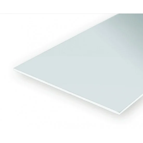 Evergreen 9006 Oriented Polystyrene Clear Sheet (Size: 15cm x 30cm; Thickness: 0.25mm) 2pcs - Hobby Tools & Supplies