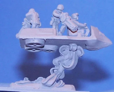 PIG190027 - RED ALIEN AIRBOAT