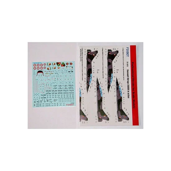 FOXBOT 72-073 1/72 Dassault Mirage 2000N Decals for Airfix/Italeri/DreamModel