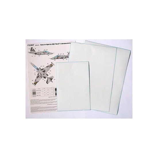 FOXBOT FM 32-011 1/32 Digital Su-25UB Blue 67, Ukranian AF, Digital Camo Masks for Trumpeter kit