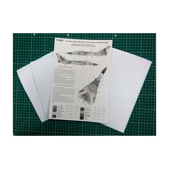 FOXBOT FM 48-005 1/48 Sukhoi Su-24M 'White 20', Ukranian AF, Digital Camo Masks for Trumpeter