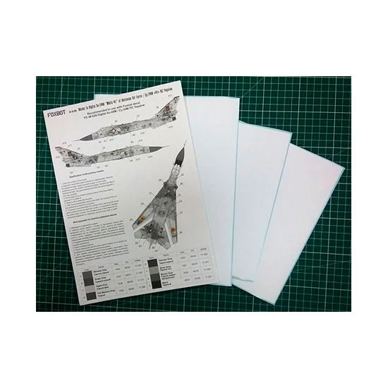 FOXBOT FM 48-006 1/48 Sukhoi Su-24M 'White 41', Ukranian AF, Digital Camo Masks for Trumpeter
