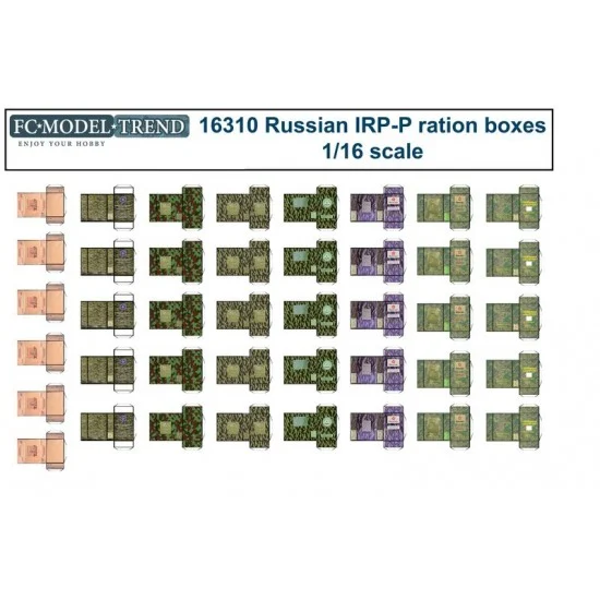FC Model Trend 16310 1/16 Russina Combate Ration Irpp - Scenics & Diorama