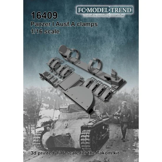 FC Model Trend 16409 1/16 Panzer I Clamps for Takom Model - Military Vehicles & Tanks