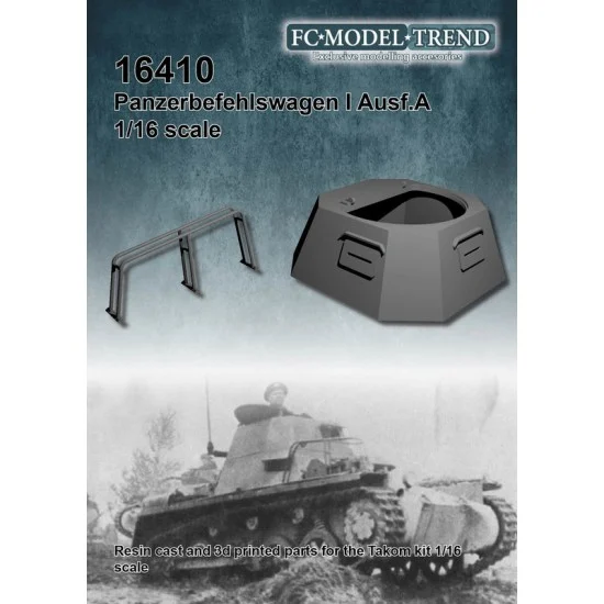 FC Model Trend 16410 1/16 Panzerbefehlswagen I Ausf.A Detail Set for Takom kits - Military Vehicles & Tanks