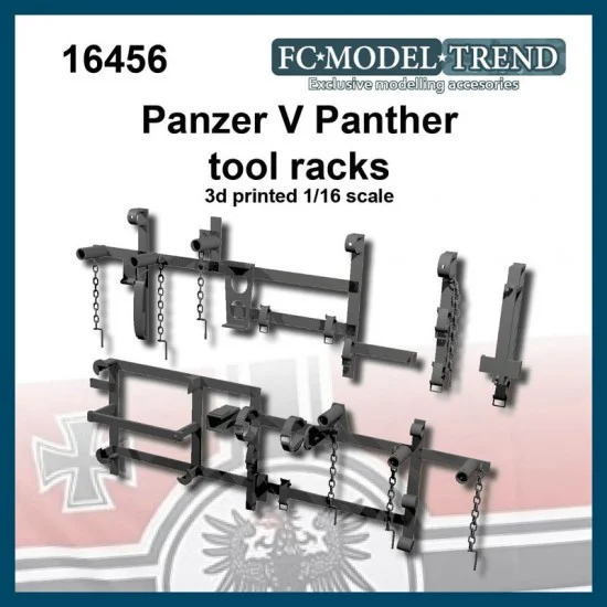 FC Model Trend 16456 1/16 Panther Tool Racks - Military Vehicles & Tanks
