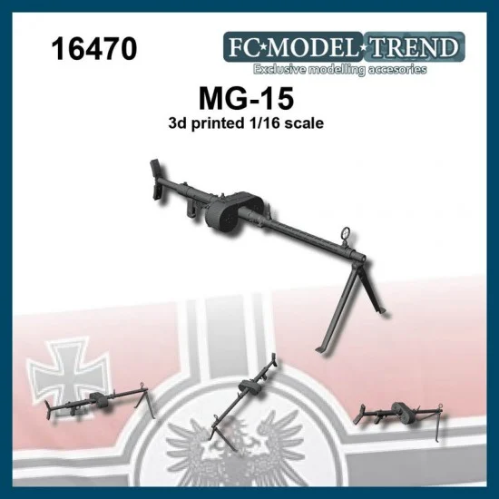 FC Model Trend 16470 1/16 German MG-15 7.92mm Machine Gun