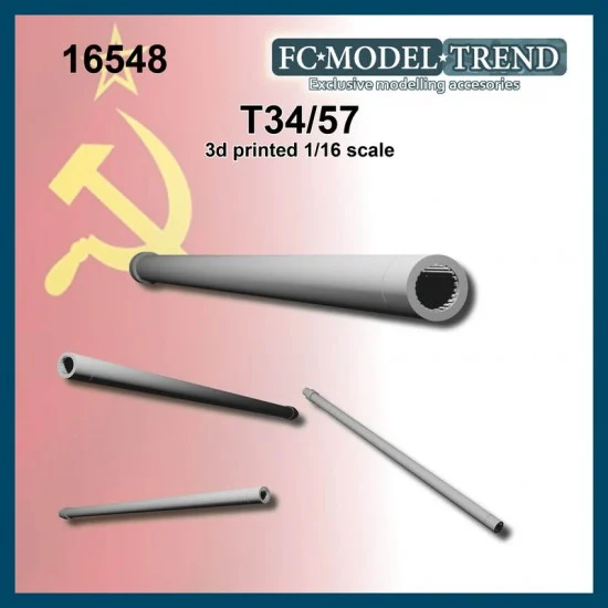 FC Model Trend 16548 1/16 T34/57 Gun Barrel - Military Vehicles & Tanks