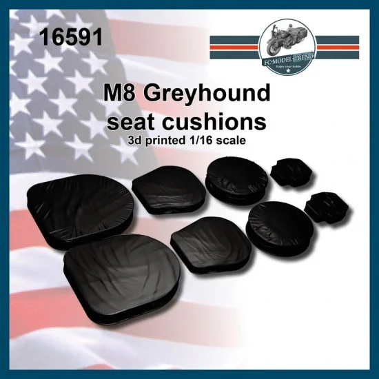 FC Model Trend 16591 1/16 M8 Greyhound Seat Cushions - Military Vehicles & Tanks