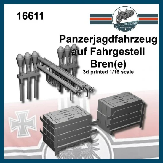 FC Model Trend 16611 1/16 Panzerjagdfahrzeug auf Fahrgestell Bren e - Military Vehicles & Tanks