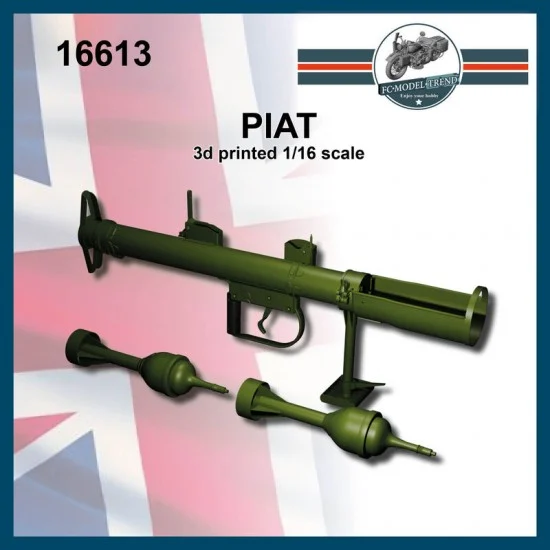 FC Model Trend 16613 1/16 PIAT Projector Infantry Anti Tank Weapon - Model Figures