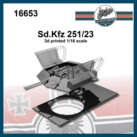 FC Model Trend 16653 1/16 Sd.Kfz 251/23 - Military Vehicles & Tanks