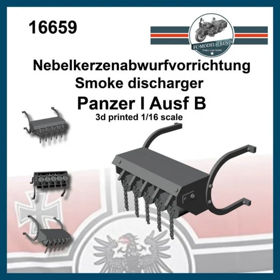 FC Model Trend 16659 1/16 NKAV Smoke Discharger for Panzer I Ausf.B - Military Vehicles & Tanks