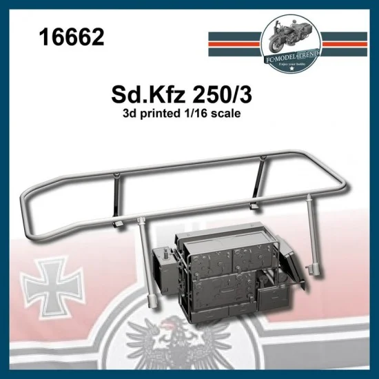 FC Model Trend 16662 1/16 Sd.Kfz 250/3 Radio Details - Military Vehicles & Tanks