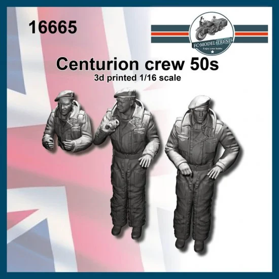 FC Model Trend 16665 1/16 Centurion Crew 50s (2 full figures and 1 bust) - Model Figures