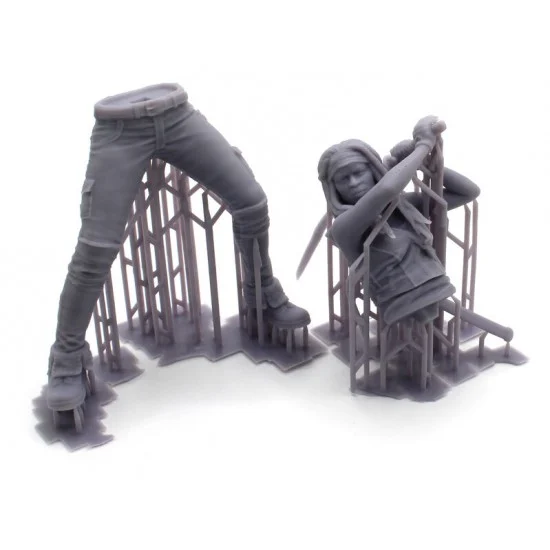 FC Model Trend 16699 1/16 Dreadlocks Female Warrior - Model Figures