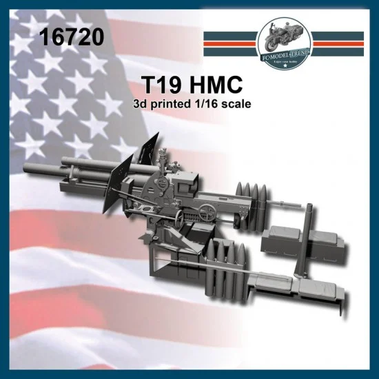 FC Model Trend 16720 1/16 T19 105mm Howitzer Motor Carriage - Military Vehicles & Tanks
