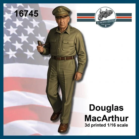 FC Model Trend 16745 1/16 Douglas MacArthur - Model Figures