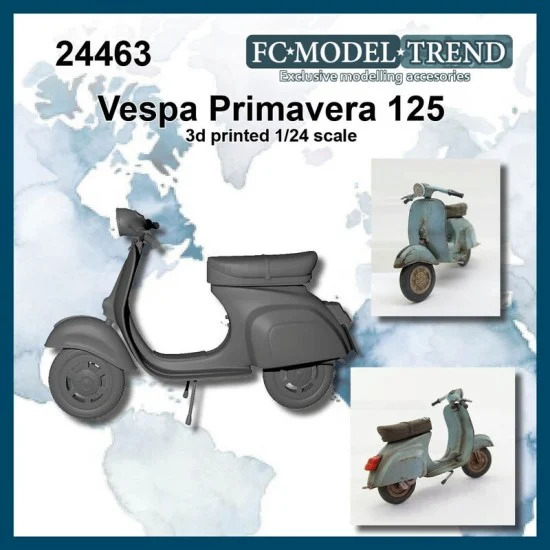 FC Model Trend 24463 1/24 Vespa Primavera 125CC - Model Motorcycles