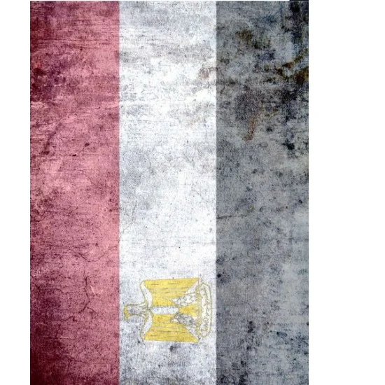 FC Model Trend 35390 Self Adhesive Grunge Base (Flag) - Egypt (19x13cm)