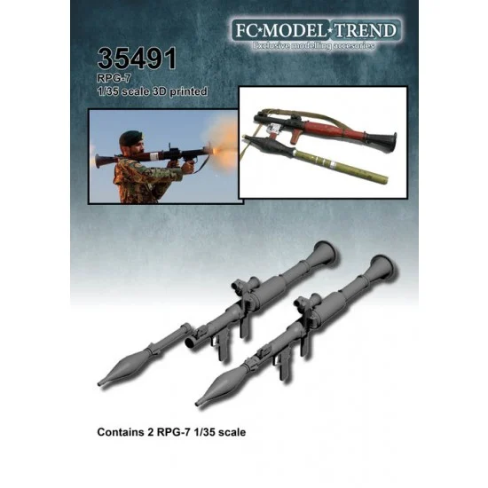 FC Model Trend 35491 1/35 RPG-7 (2pcs)