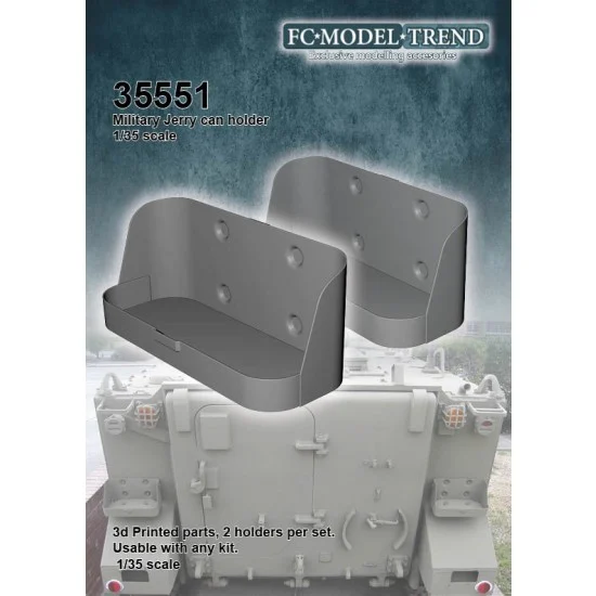 FC Model Trend 35551 1/35 US Jerry Can Holders (2pcs) - Military Vehicles & Tanks
