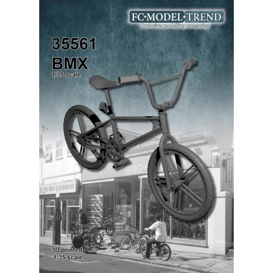 FC Model Trend 35561 1/35 BMX Bicycle (3d printed) - Model Figures