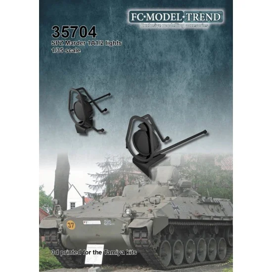 FC Model Trend 35704 1/35 Luces Para Marder 1A1/2 Lights for Tamiya kits - Military Vehicles & Tanks