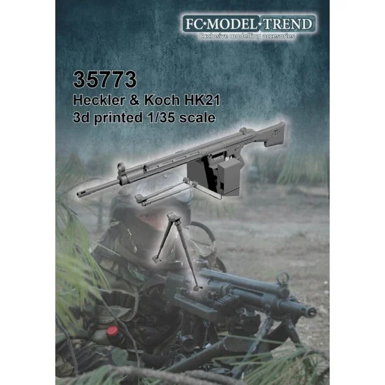 FC Model Trend 35773 1/35 Heckler & Koch HK21 - Military Vehicles & Tanks