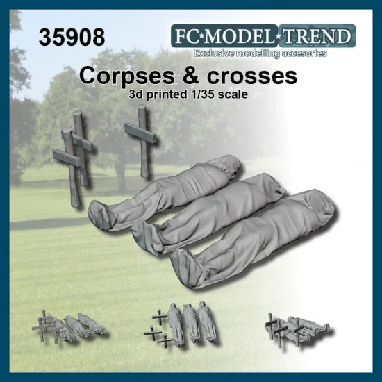 FC Model Trend 35908 1/35 Corpses and Crosses - Model Figures