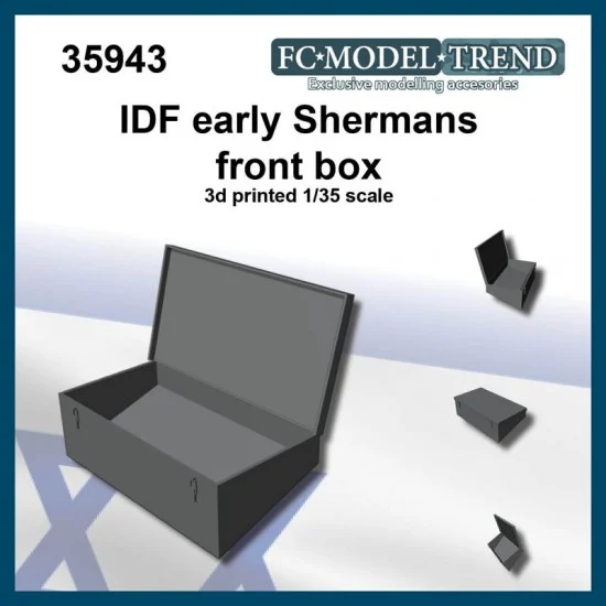 FC Model Trend 35943 1/35 IDF Early Shermans Front Box - Military Vehicles & Tanks