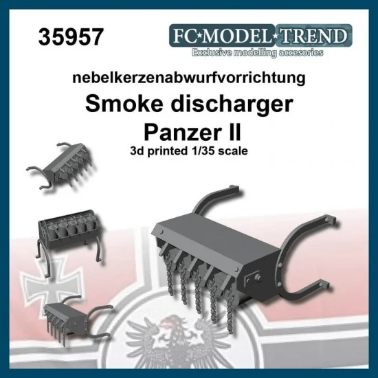 FC Model Trend 35957 1/35 Smoke Discharger for Panzer II - Military Vehicles & Tanks