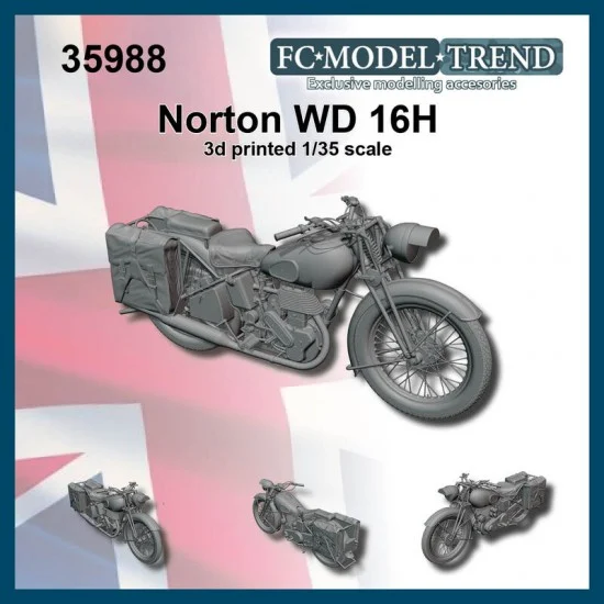 FC Model Trend 35988 1/35 Norton WD 16H Motorcycle - Model Motorcycles