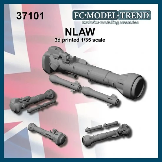 FC Model Trend 37101 1/35 NLAW Anti-tank Guided Missile