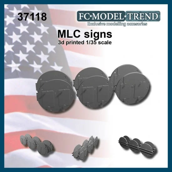 FC Model Trend 37118 1/35 MLC Signs - Military Vehicles & Tanks