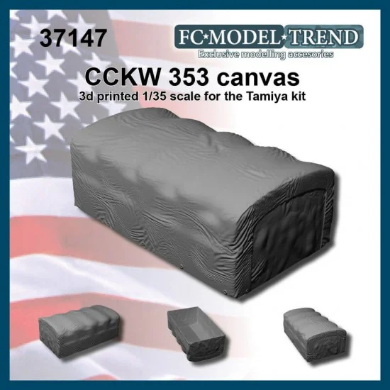 FC Model Trend 37147 1/35 CCKW 353 Canvas for Tamiya kits - Military Vehicles & Tanks